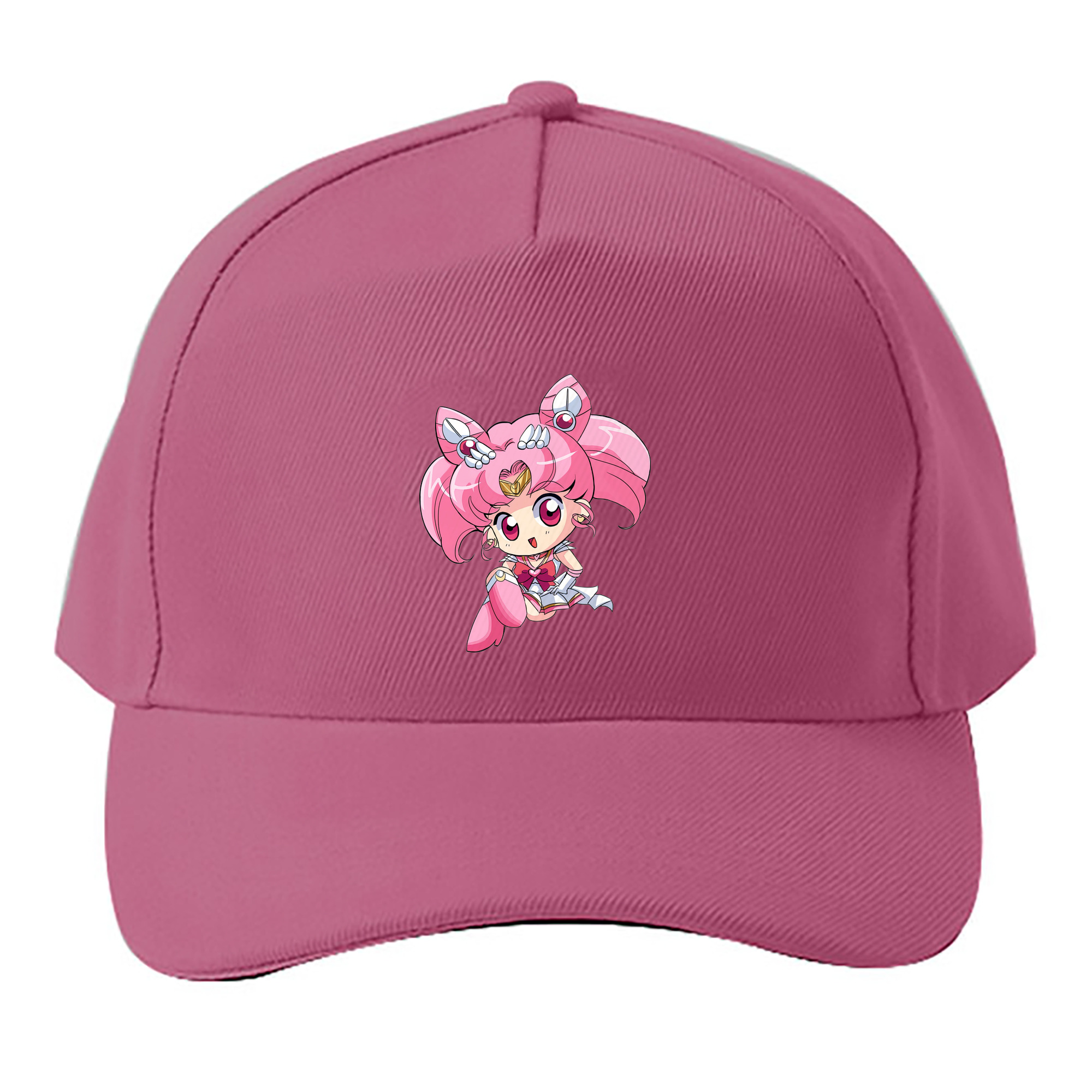 （画像用） 美少女戦士セーラームーン ちびうさ Sailor Moon Chibiusa Tsukino Usagi Small Lady Serenity ベースボールキャップ 綿100％ 男女兼用 帽子 スポーツ